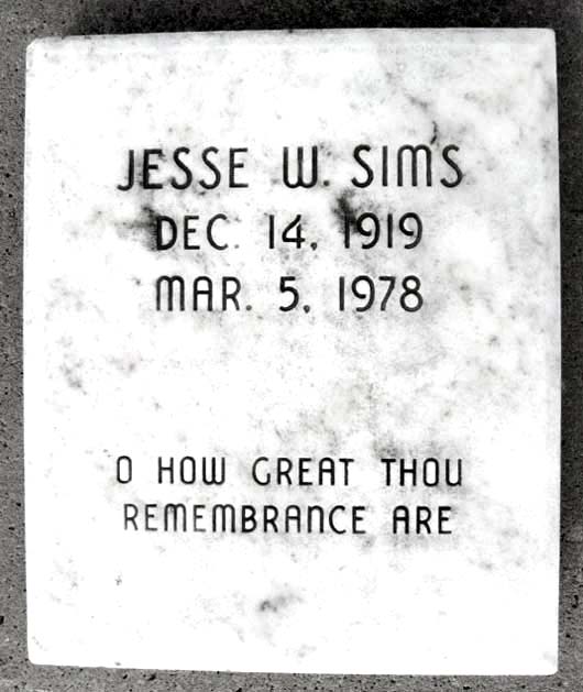 Jesse W. Sims
