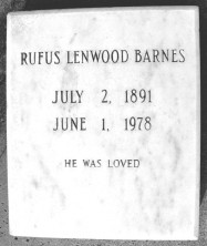 Rufus Lenwood Barnes