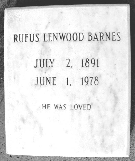 Rufus Lenwood Barnes