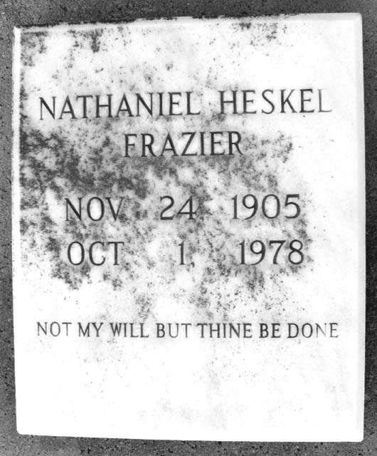 Nathaniel Heskel Frazier