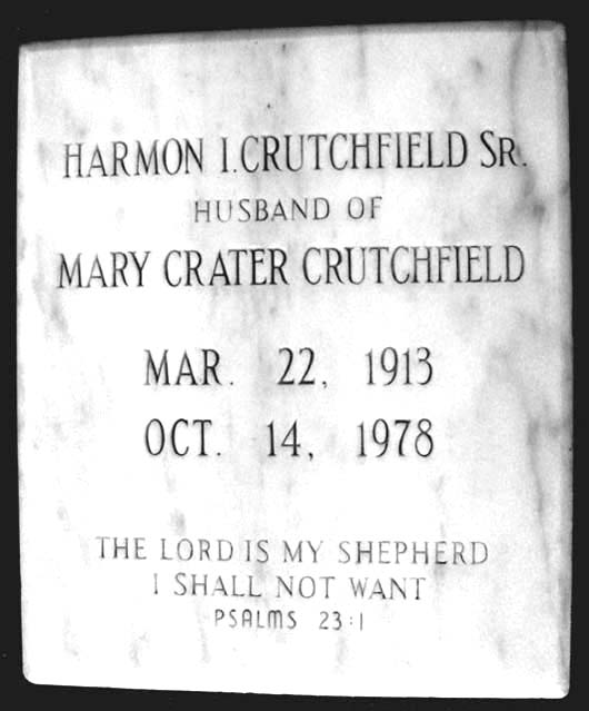 Harmon I. Crutchfield