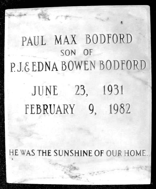 Paul Max Bodford