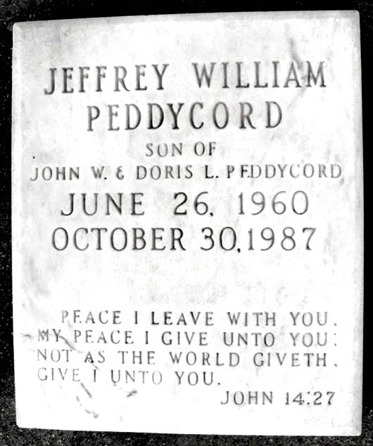 Jeffrey William Peddycord