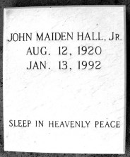John (J. M.) Maiden Hall
