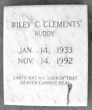 Wiley  (Buddy) Clayton Clements
