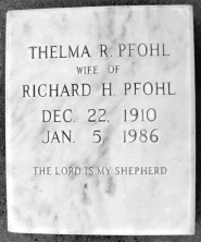 Thelma Virginia Pfohl