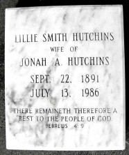 Lillie Jane Hutchins