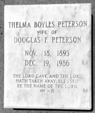 Thelma  Peterson