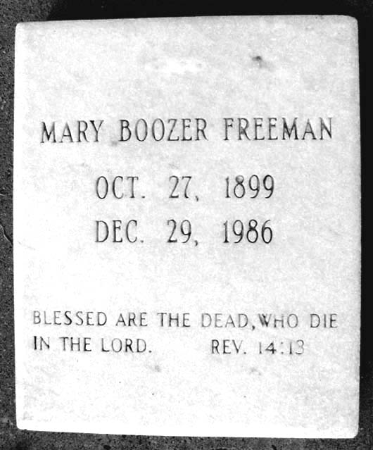 Mary Eliza Freeman
