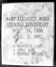 Mary Elizabeth Bondurant