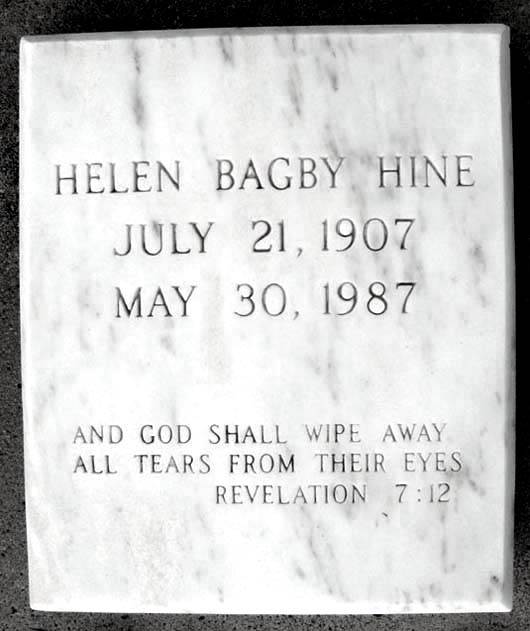 Helen Elizabeth Hine