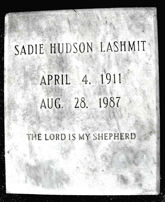 Sadie Lee Lashmit