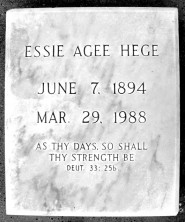 Essie  Hege