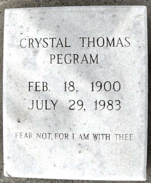 Crystal J. Pegram