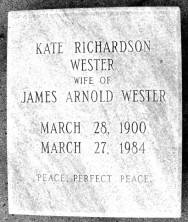 Kate  Wester