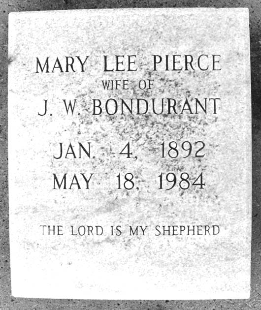Mary Lee Bondurant