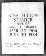 Nina Sarah Elizabeth Strader