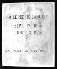 Mildred Kathleen Langley