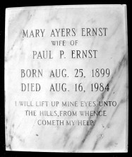 Mary  Ernst