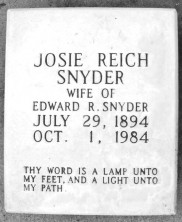 Josie Estelle Snyder