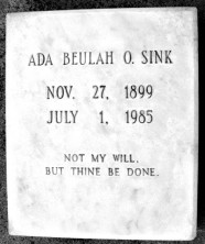 Ada Beulah Sink
