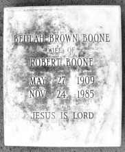 Beulah  Boone