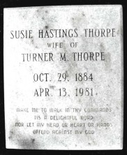 Susie Lafayette Thorpe