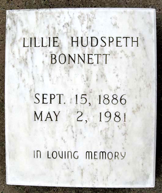 Lillie Mae Bonnett