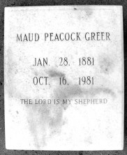 Maud Alma Greer