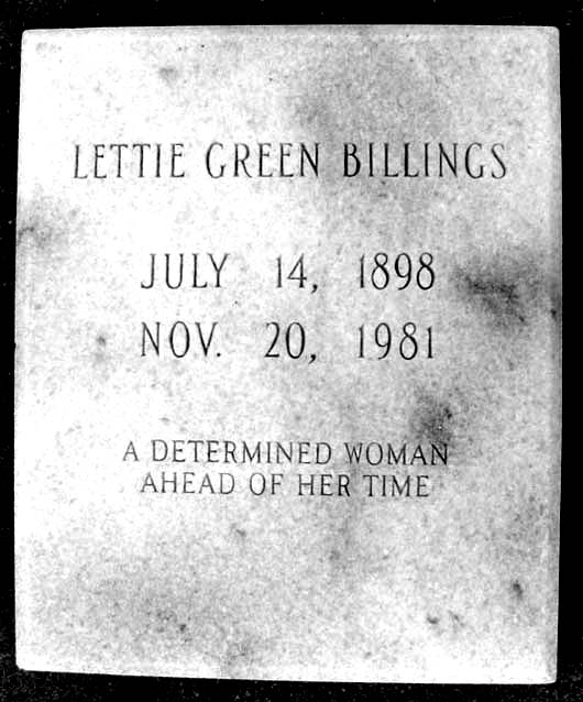 Lettie Billings