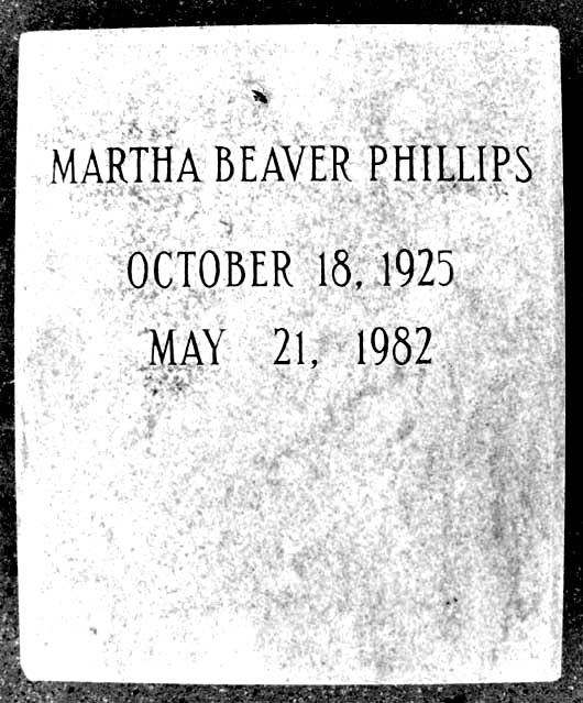 Martha Phillips