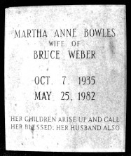 Martha Anne Weber