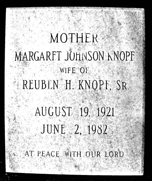 Margaret Eunice Knopf