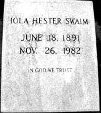 Iola Dominic Swaim