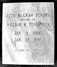 Mary Lee Ruth Pendry