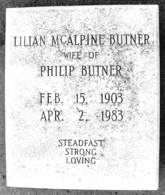 Lilian May Butner