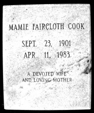 Mamie May Cook
