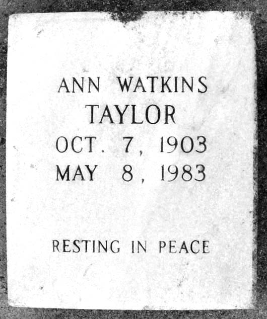 Annie Lou Taylor