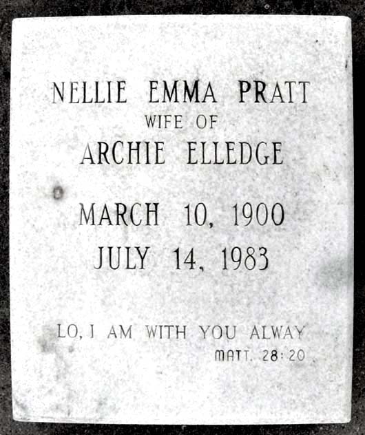 Nellie Emma Elledge