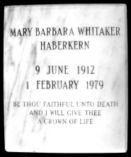 Mary Barbara Whitaker