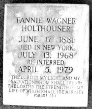 Fannie  Holthouser