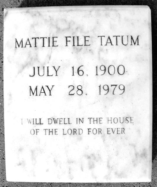 Mattie Tatum