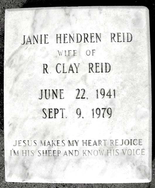 Janie Lee Reid