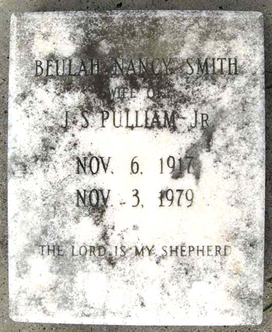 Beulah Nancy Pulliam