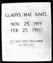 Gladys Mae Kimel