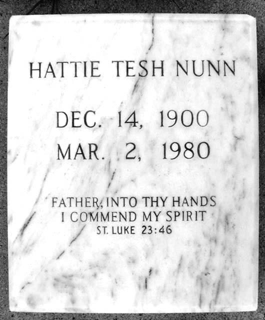 Hattie Louise Nunn