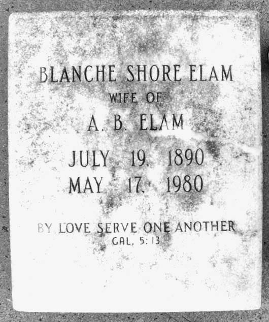 Blanche Alette Elam