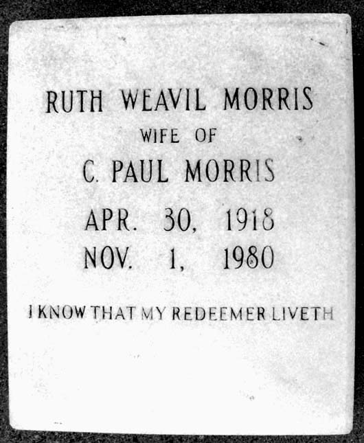 Ruth Amelia Morris
