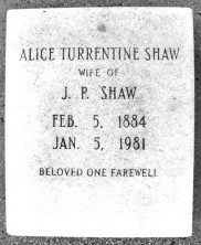 Sarah Alice Lenora Shaw