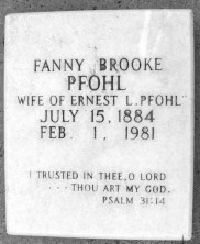 Fanny Doswell Pfohl